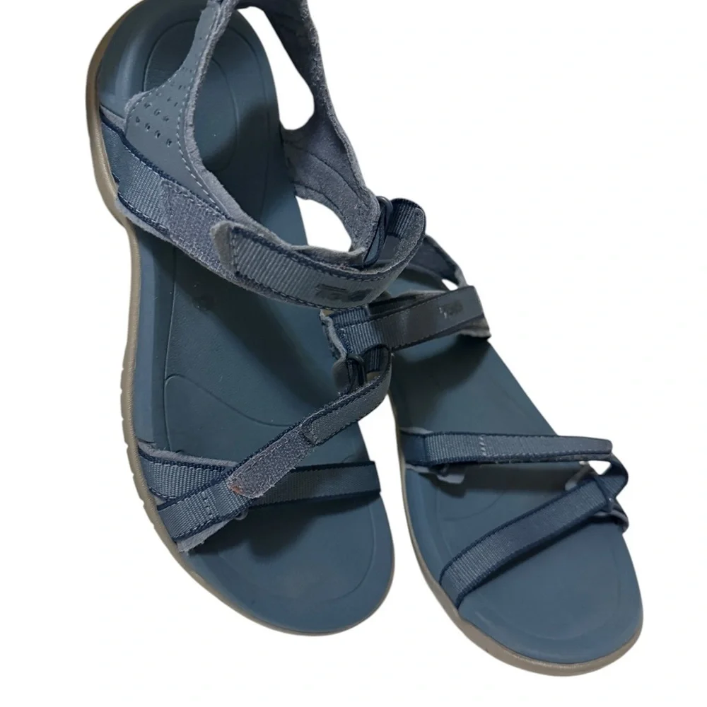 Teva Verra  Sandal, Women's Navy Blue Strappy Sandals - Picture 3 of 14